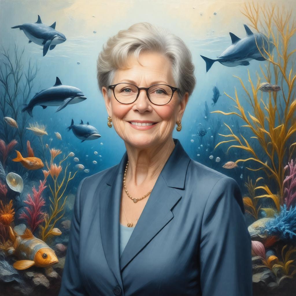 AI-created image of Jane Lubchenco