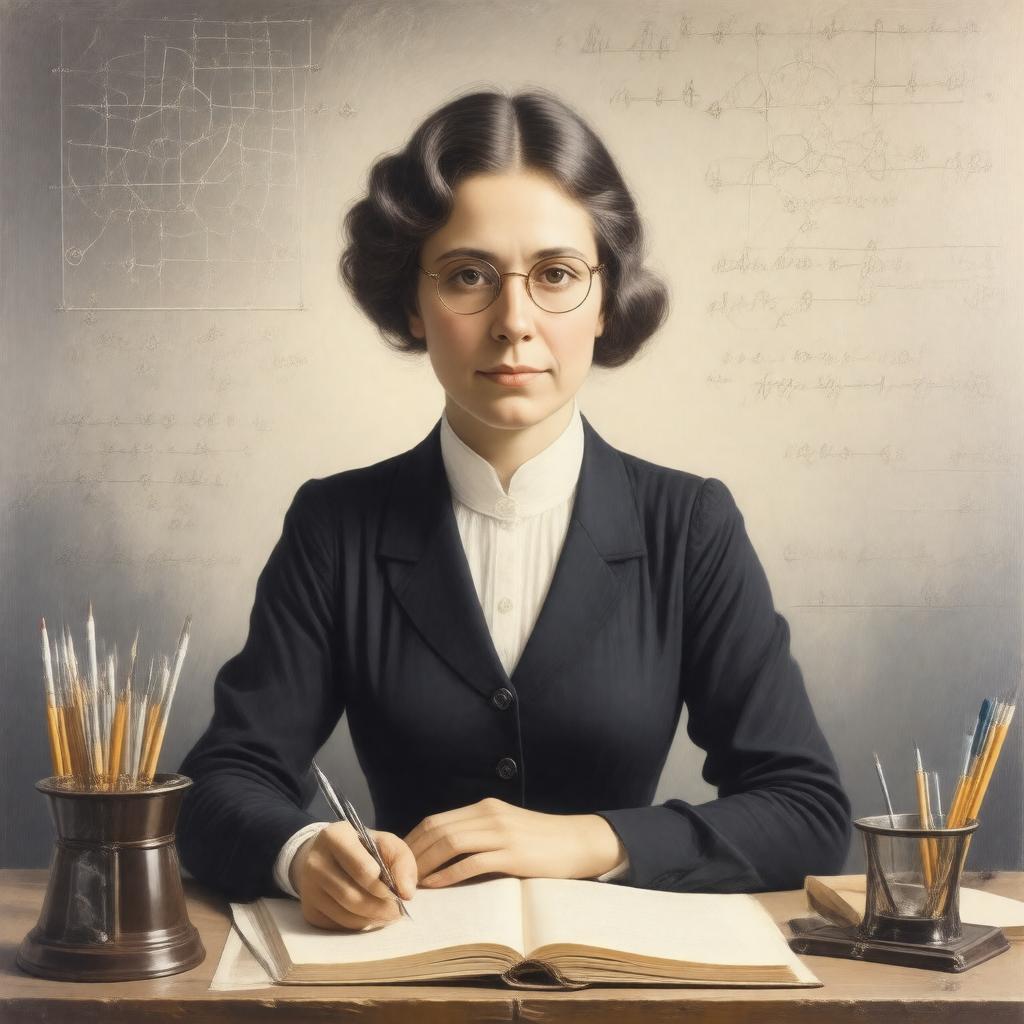 AI-created image of Jane Mary Dewey