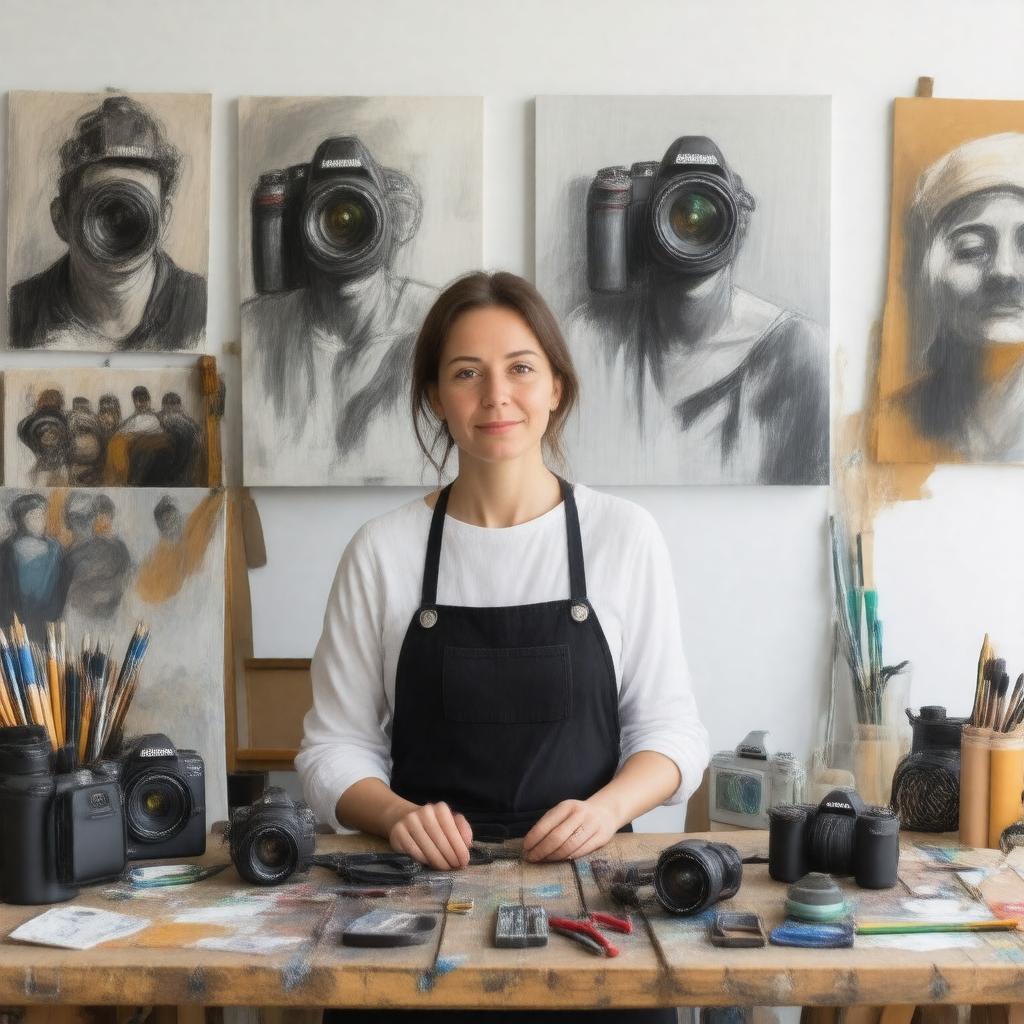 Click to view larger image AI-created image of Jane Samuels