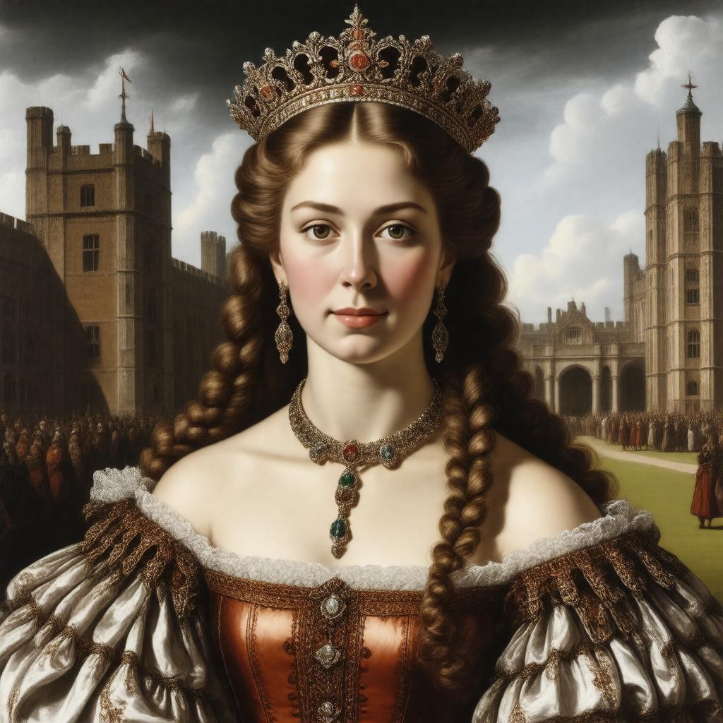 Click to view larger image AI-created image of Jane Seymour