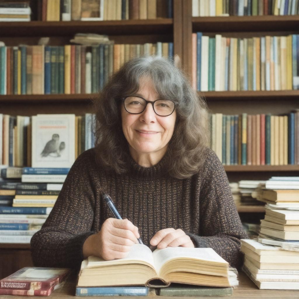 AI-created image of Jane Yolen