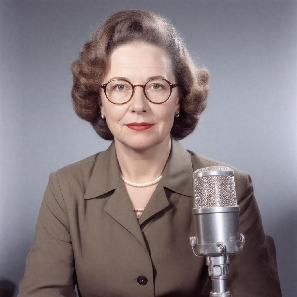 AI-created image of Janet Brewster