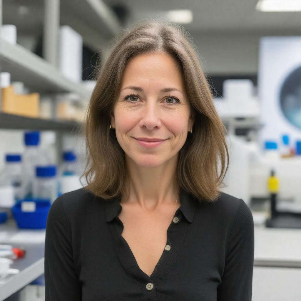 AI-created image of Janet Wojcicki