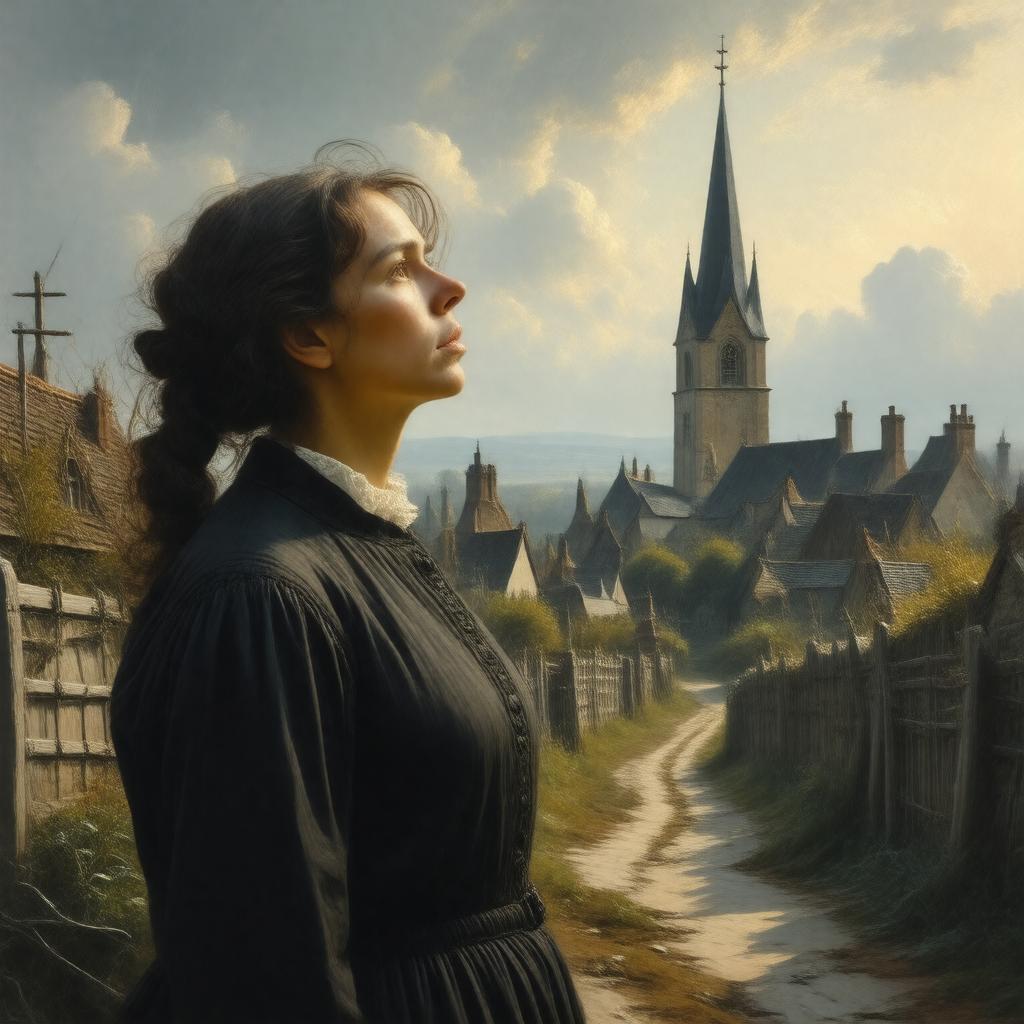 Click to view larger image AI-created image of Janet's Repentance