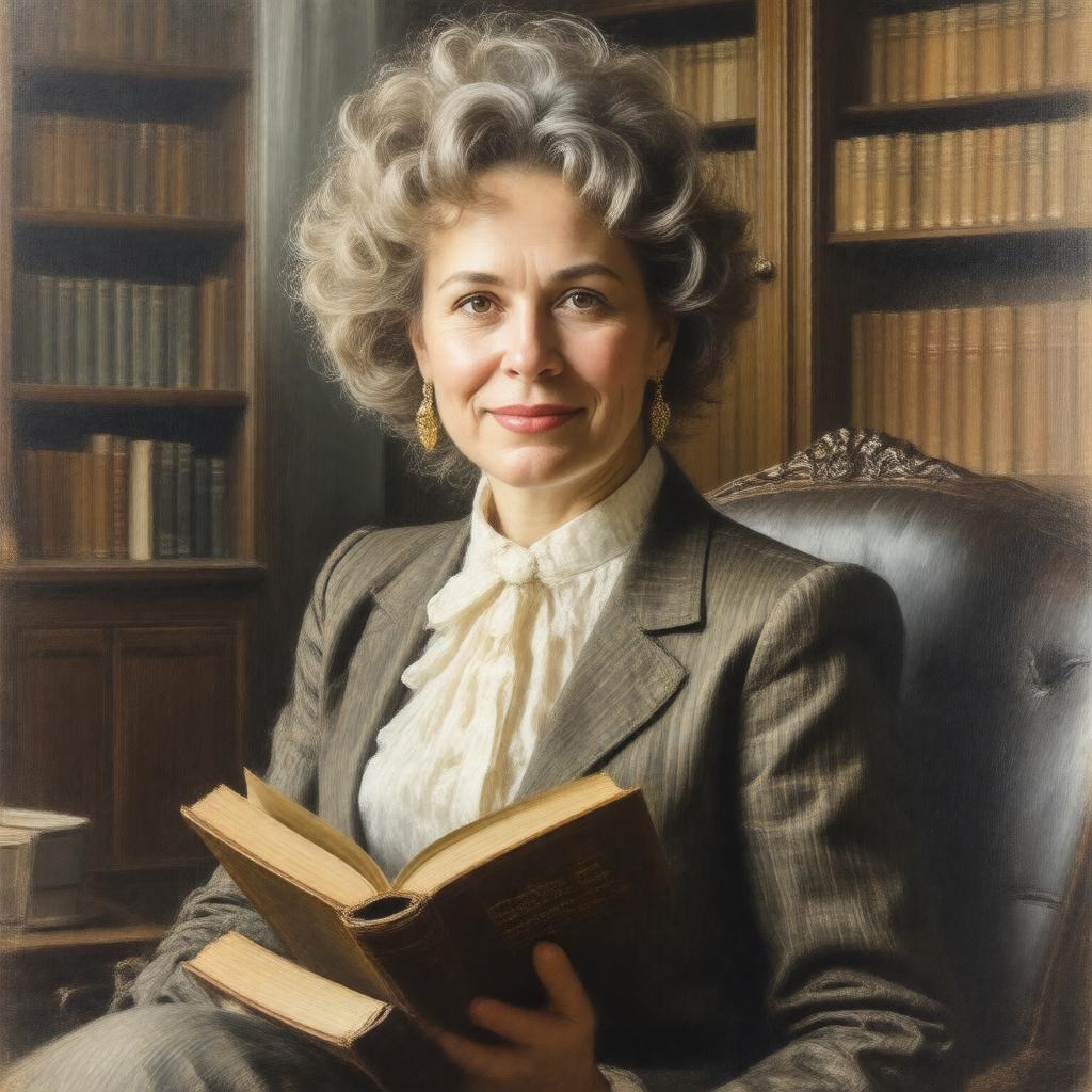 Click to view larger image AI-created image of Janette Hegner Wheeler