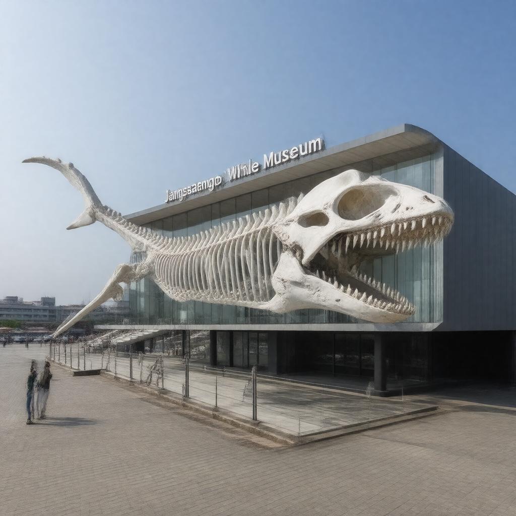 AI-created image of Jangsaengpo Whale Museum
