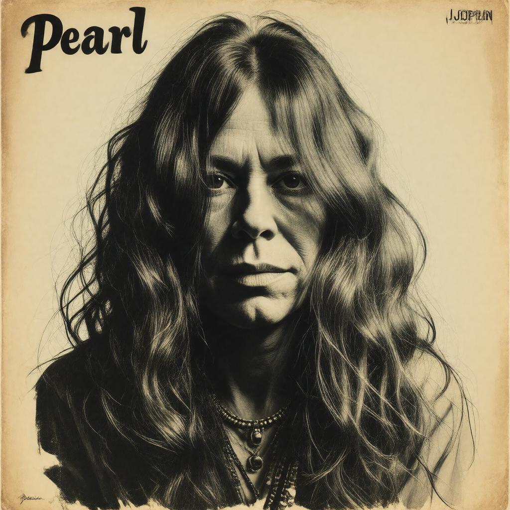 Click to view larger image AI-created image of Janis Joplin (1970)