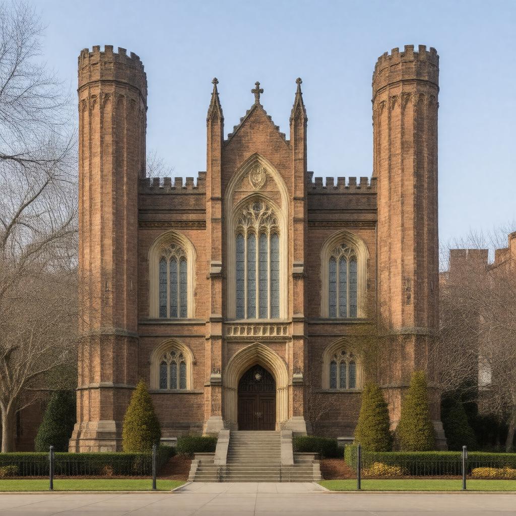 AI-created image of January Hall