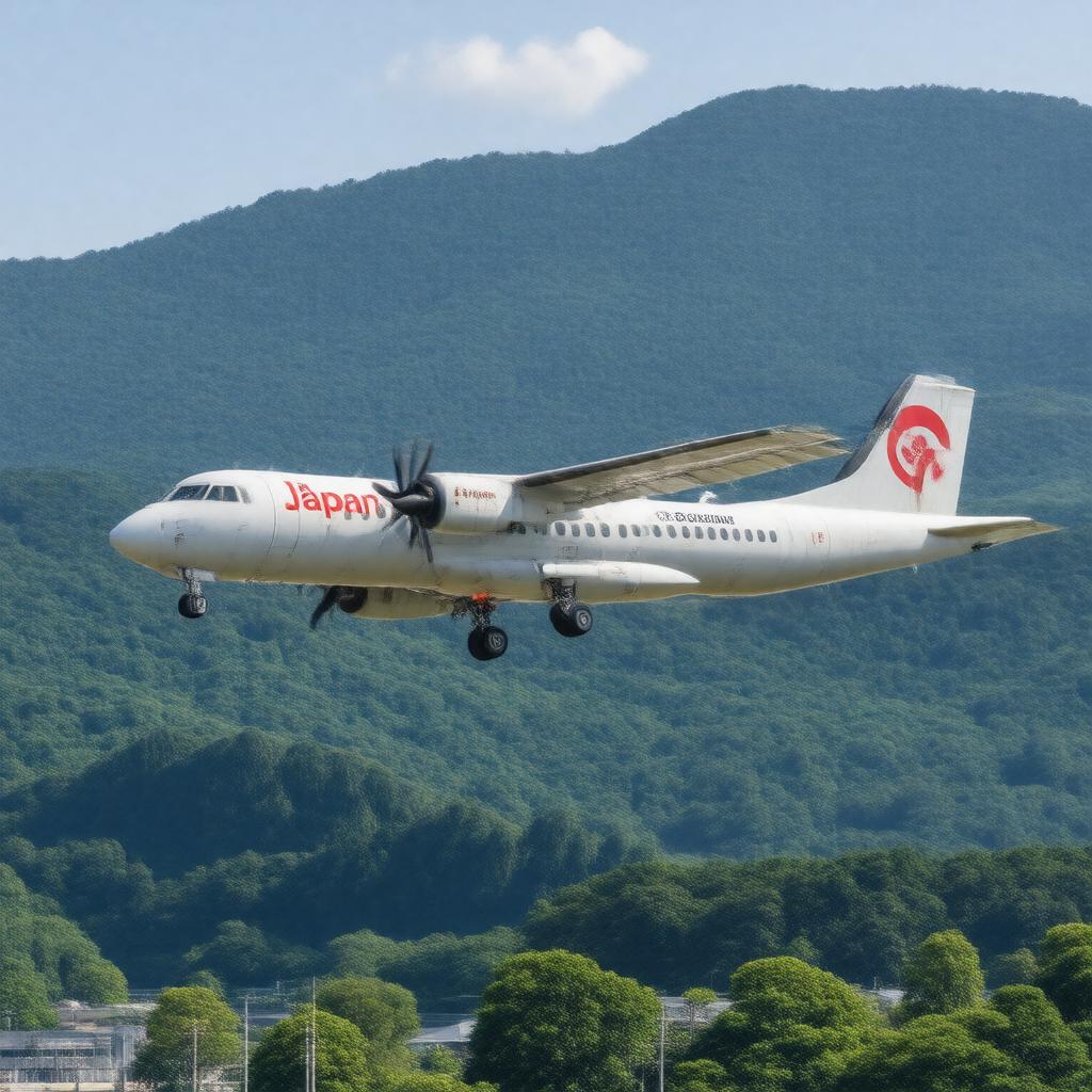 Click to view larger image AI-created image of Japan Air Commuter