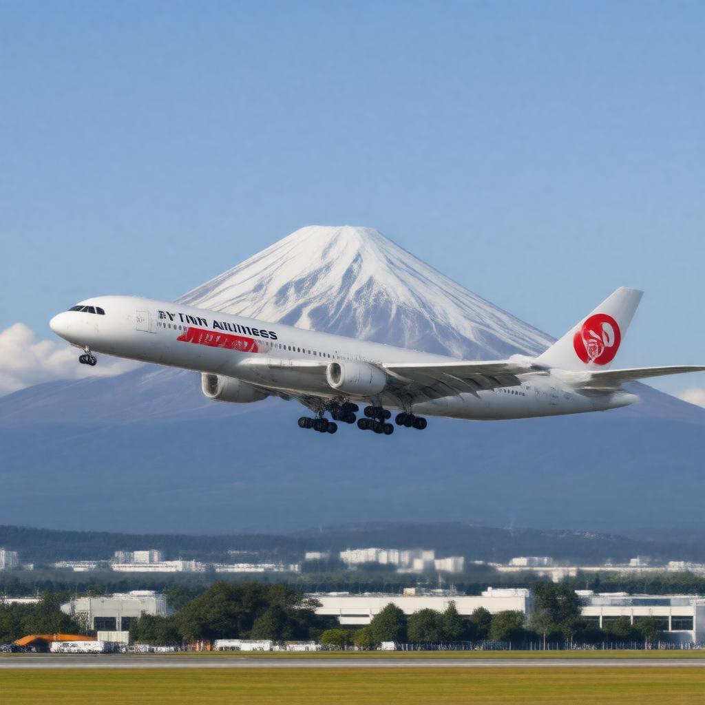 AI-created image of Japan Airlines