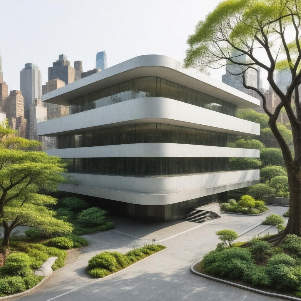 AI-created image of Japan Society