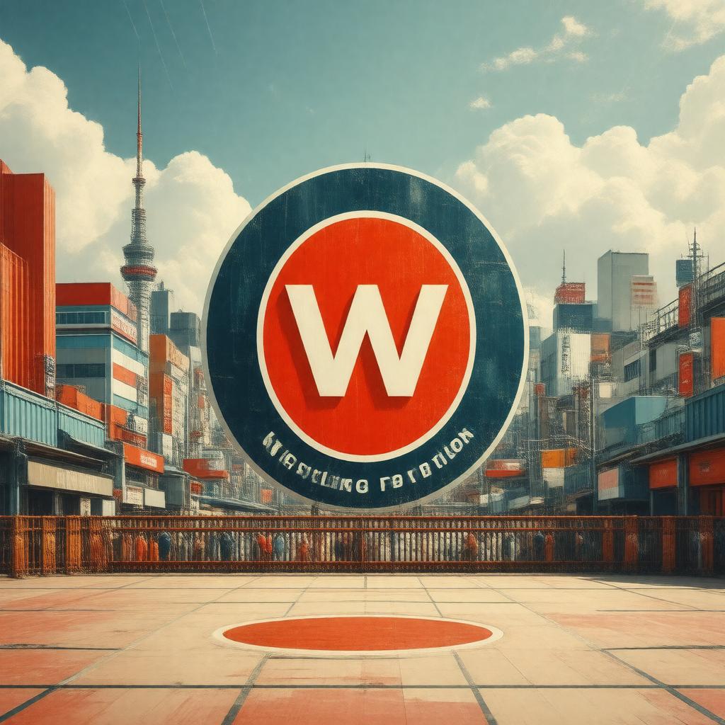 AI-created image of Japan Wrestling Federation