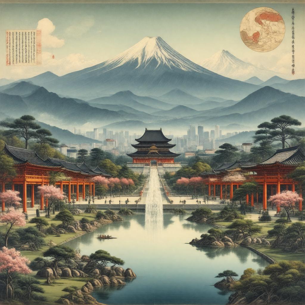 AI-created image of Japanese Empire