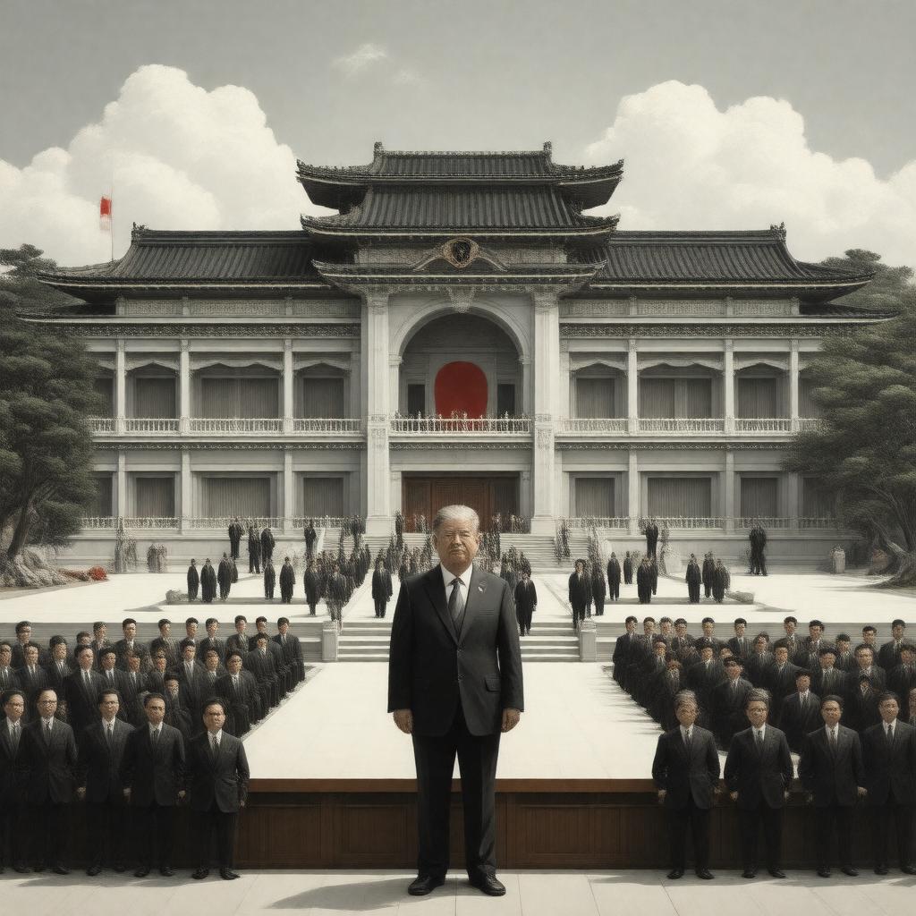 AI-created image of Japanese government