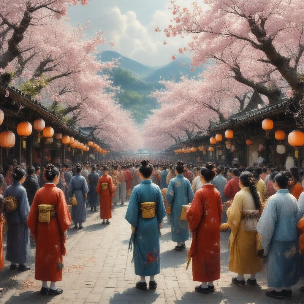 AI-created image of Japanese people