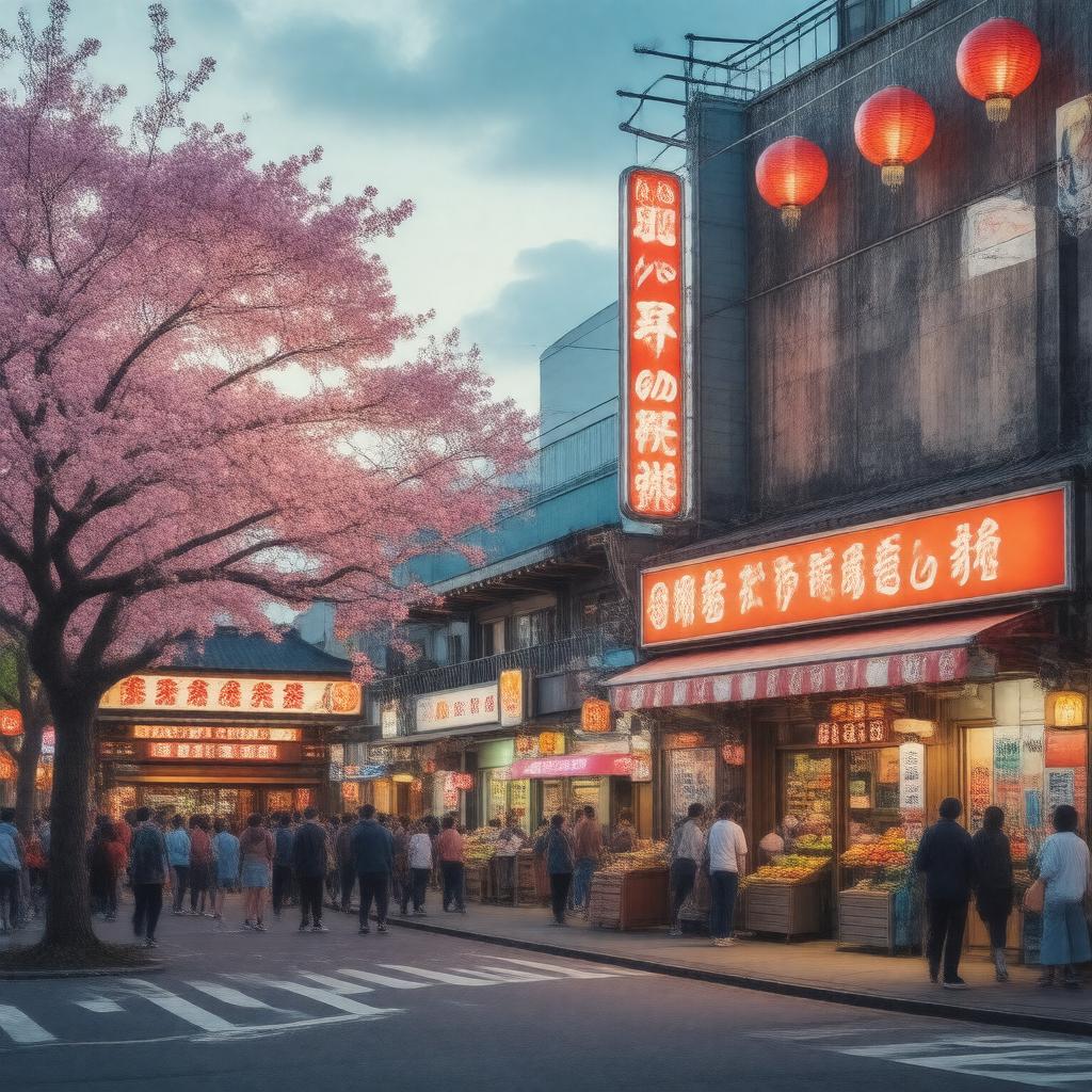 Click to view larger image AI-created image of Japantown