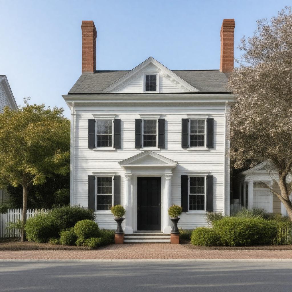 Click to view larger image AI-created image of Jared Coffin House