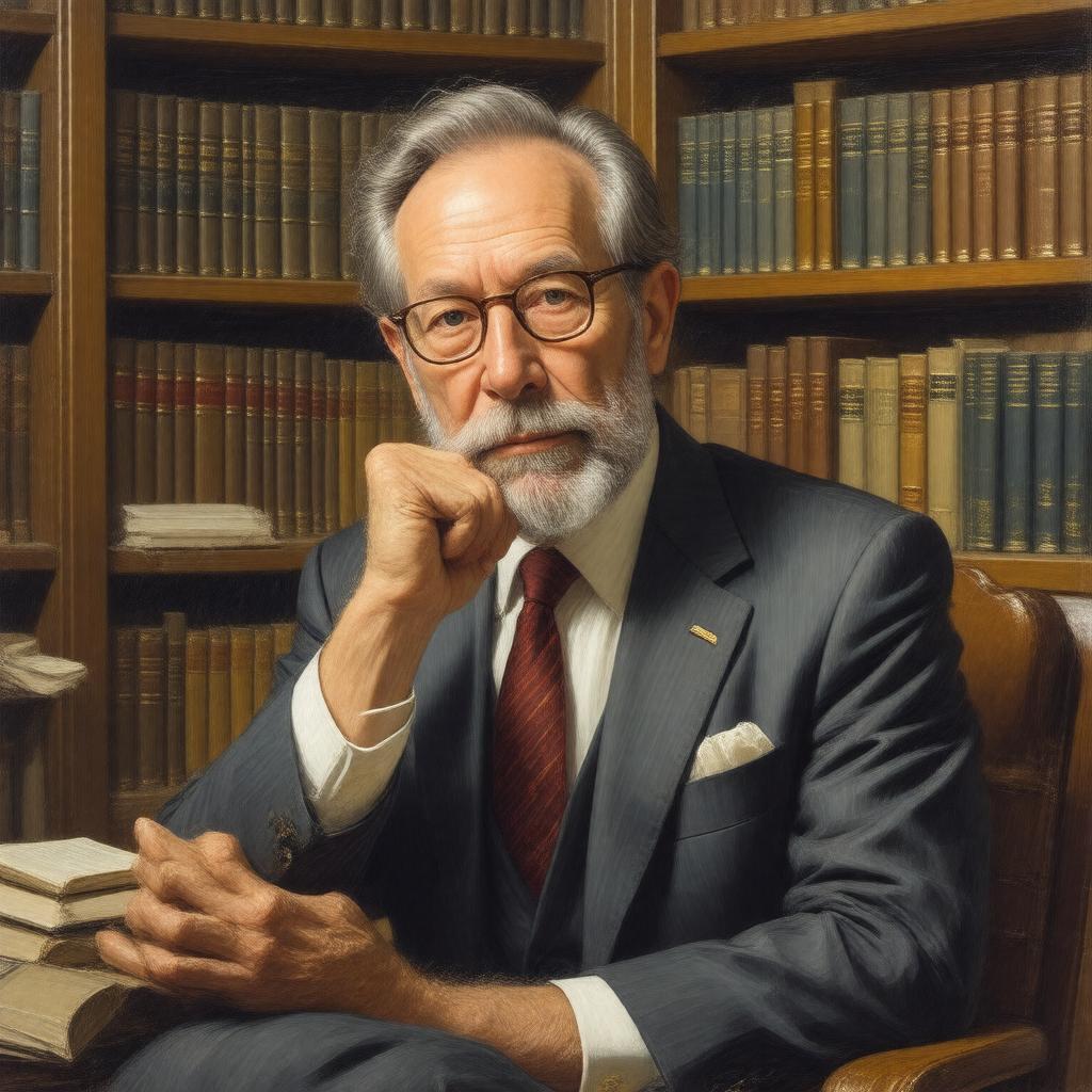 AI-created image of Jared Diamond