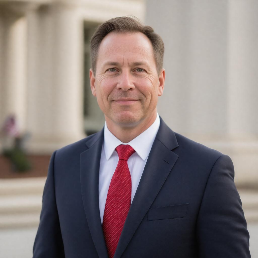 AI-created image of Jared Nicholson