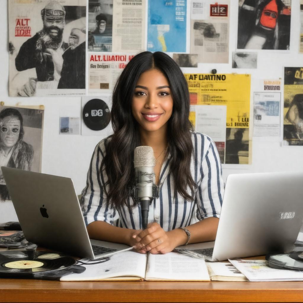 Click to view larger image AI-created image of Jasmine Garsd