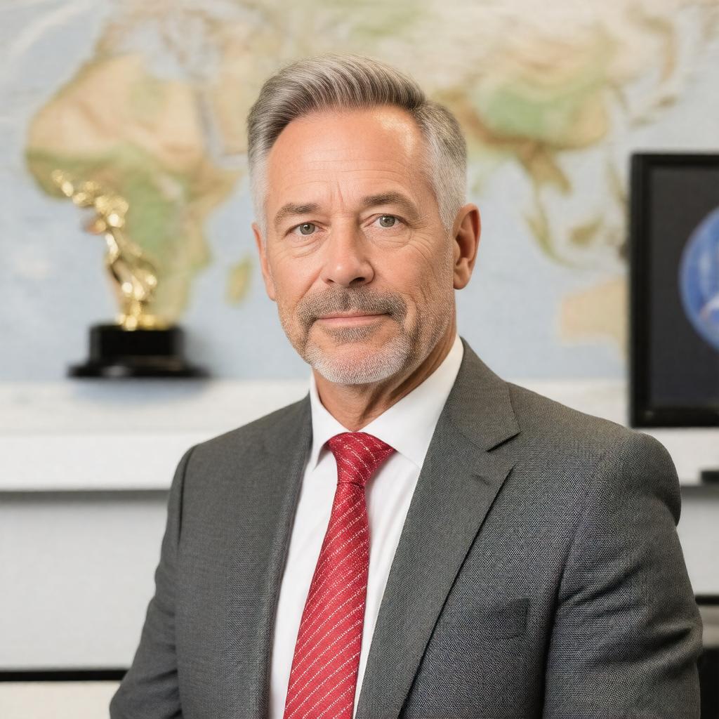 Click to view larger image AI-created image of Jason Beaubien