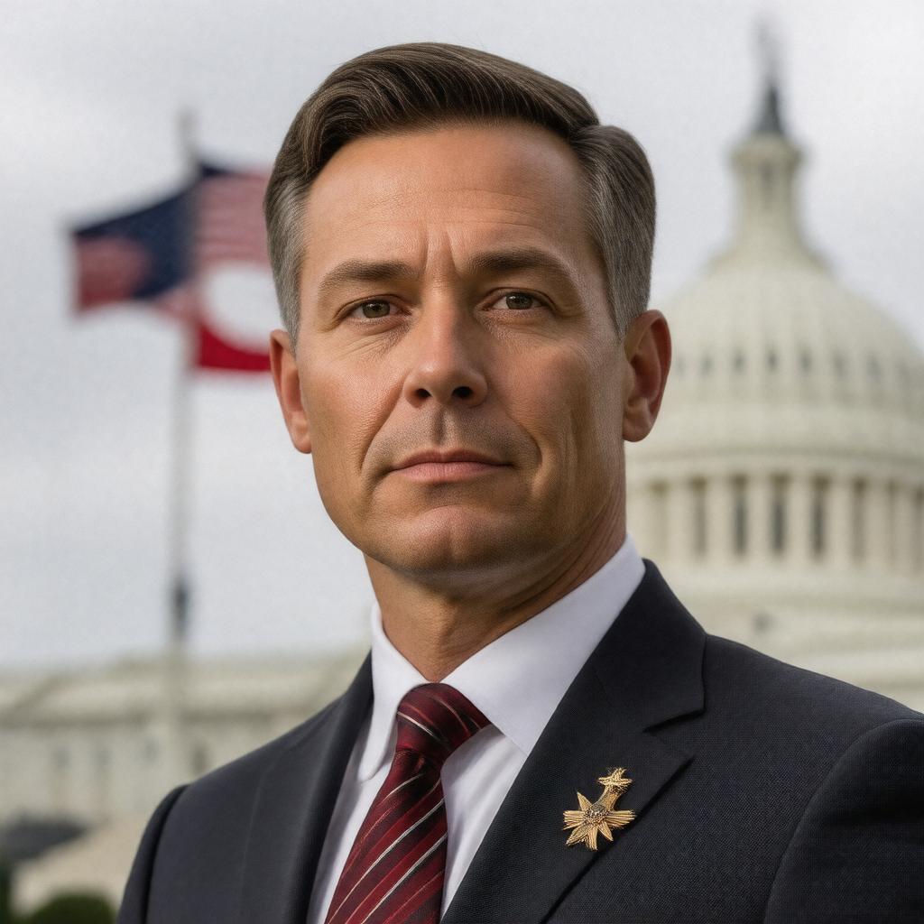 AI-created image of Jason Crow