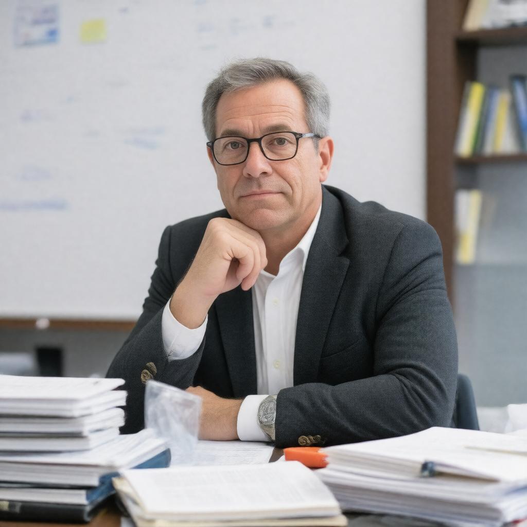 AI-created image of Jason DeParle