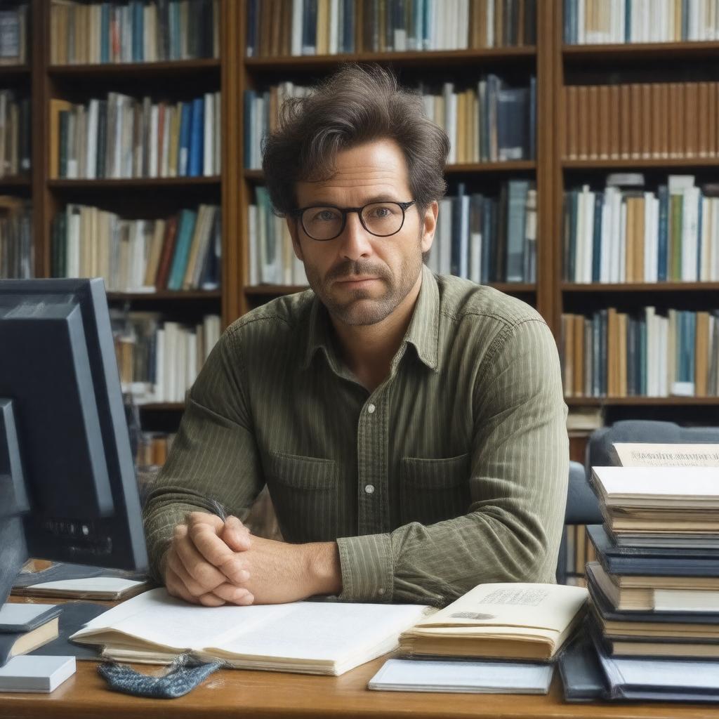 AI-created image of Jason Grote