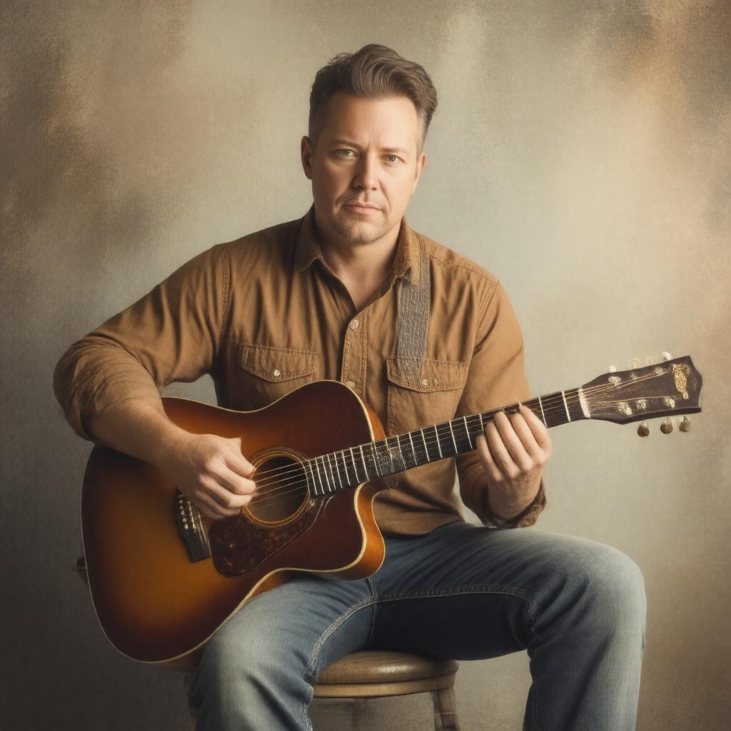 AI-created image of Jason Isbell