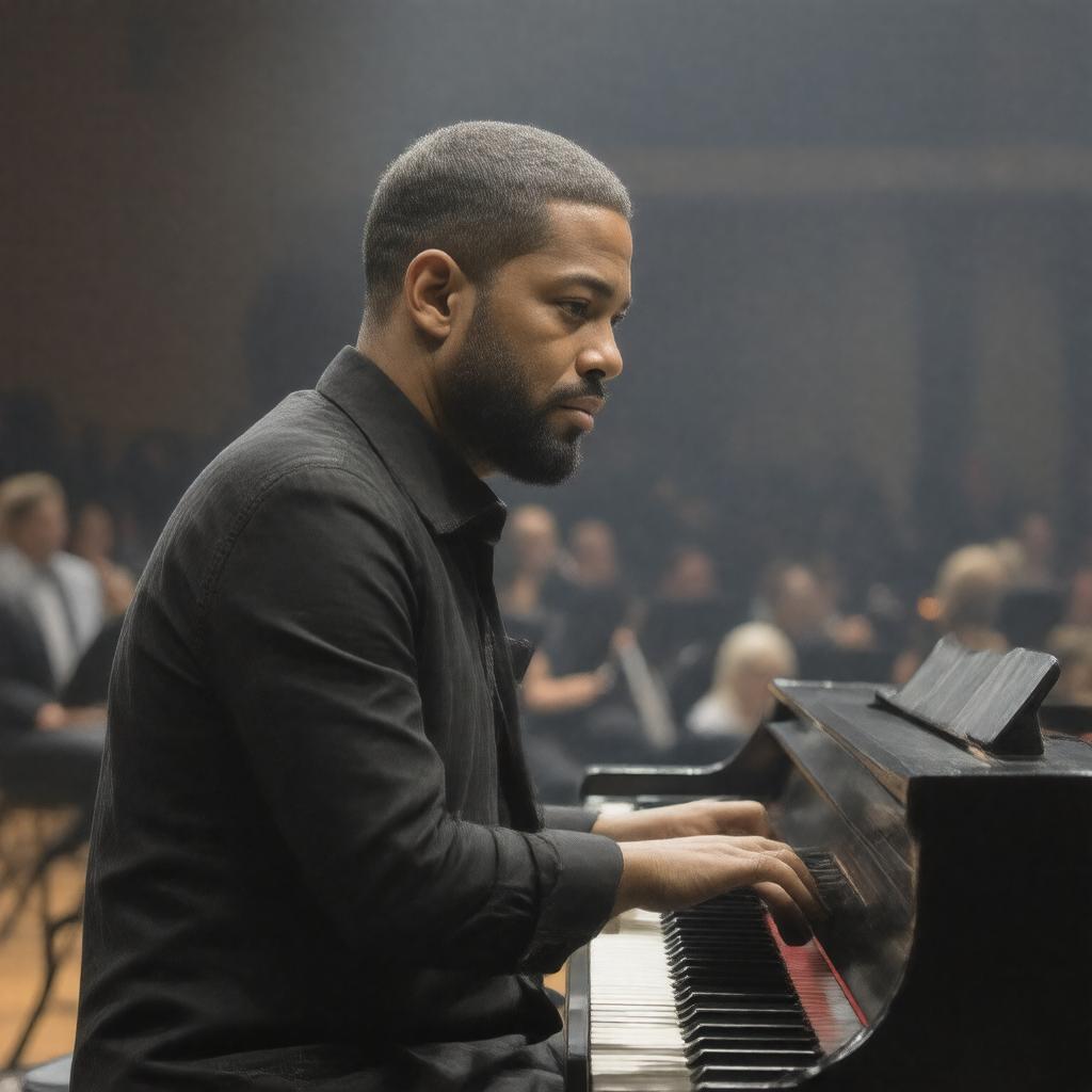 AI-created image of Jason Moran