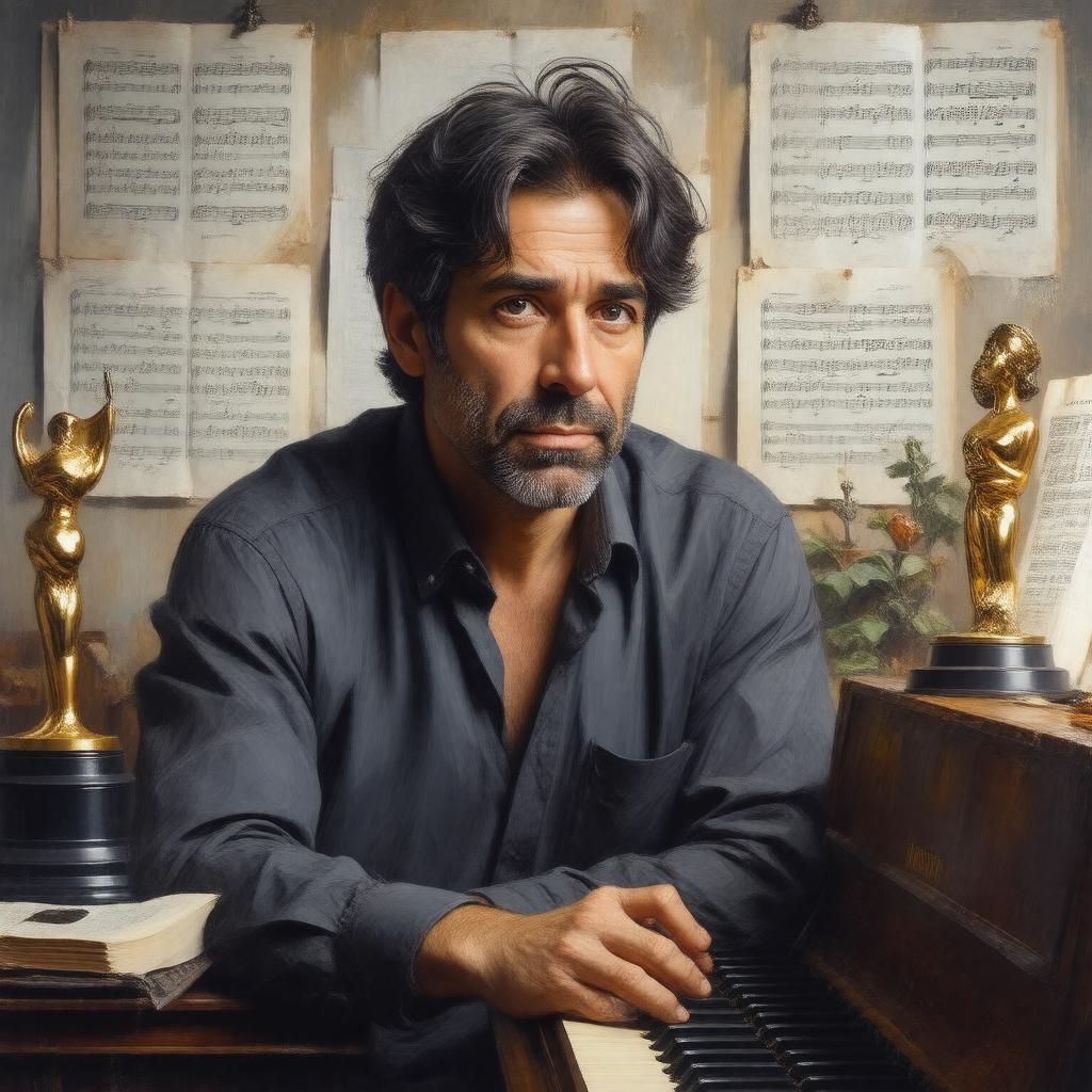 AI-created image of Jason Robert Brown