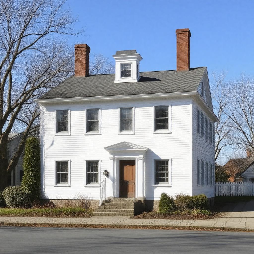 Click to view larger image AI-created image of Jason Russell House