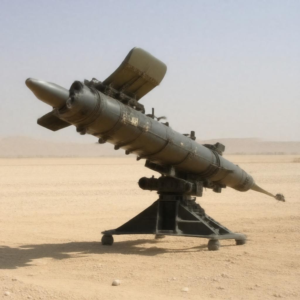 AI-created image of Javelin missile