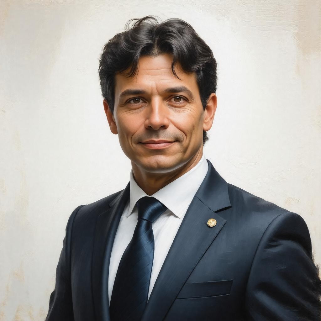 AI-created image of Javier Milei