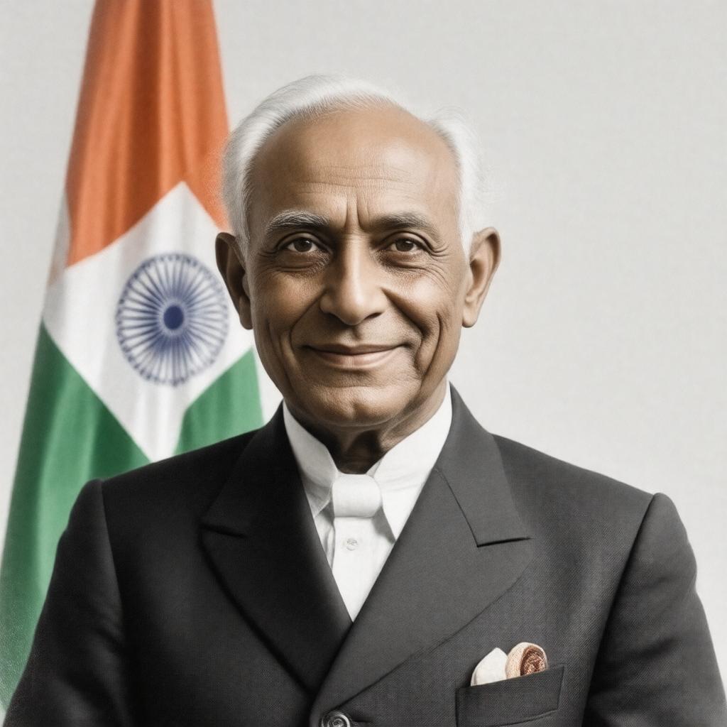 AI-created image of Jawaharlal Nehru