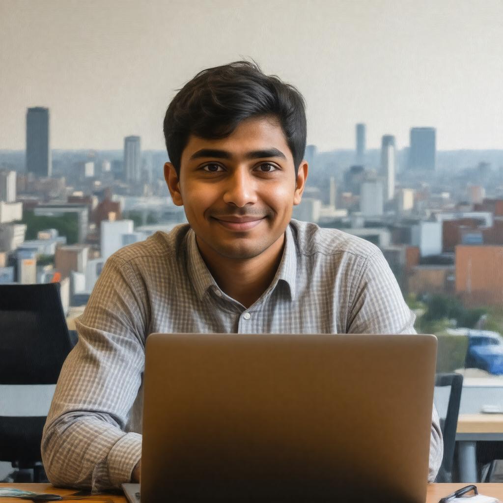 AI-created image of Jawed Karim