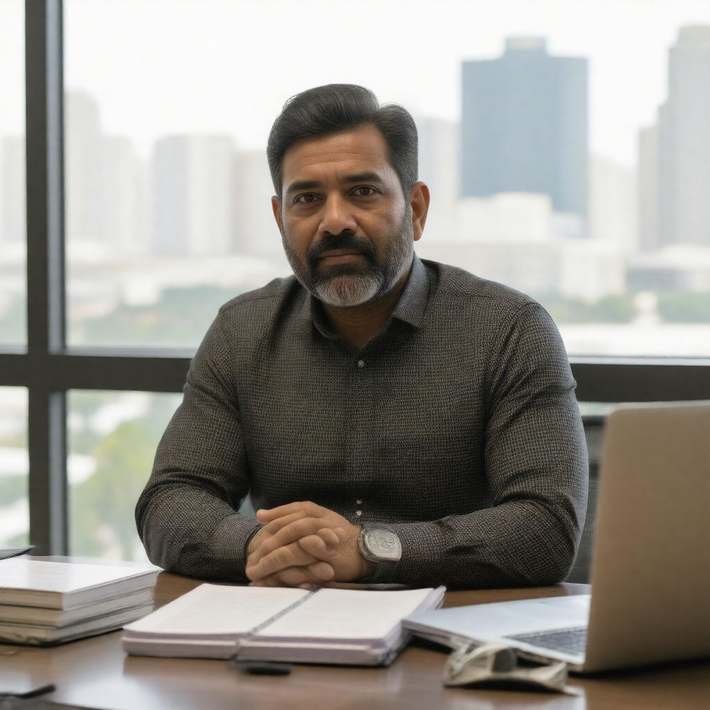 AI-created image of Jaweed Kaleem