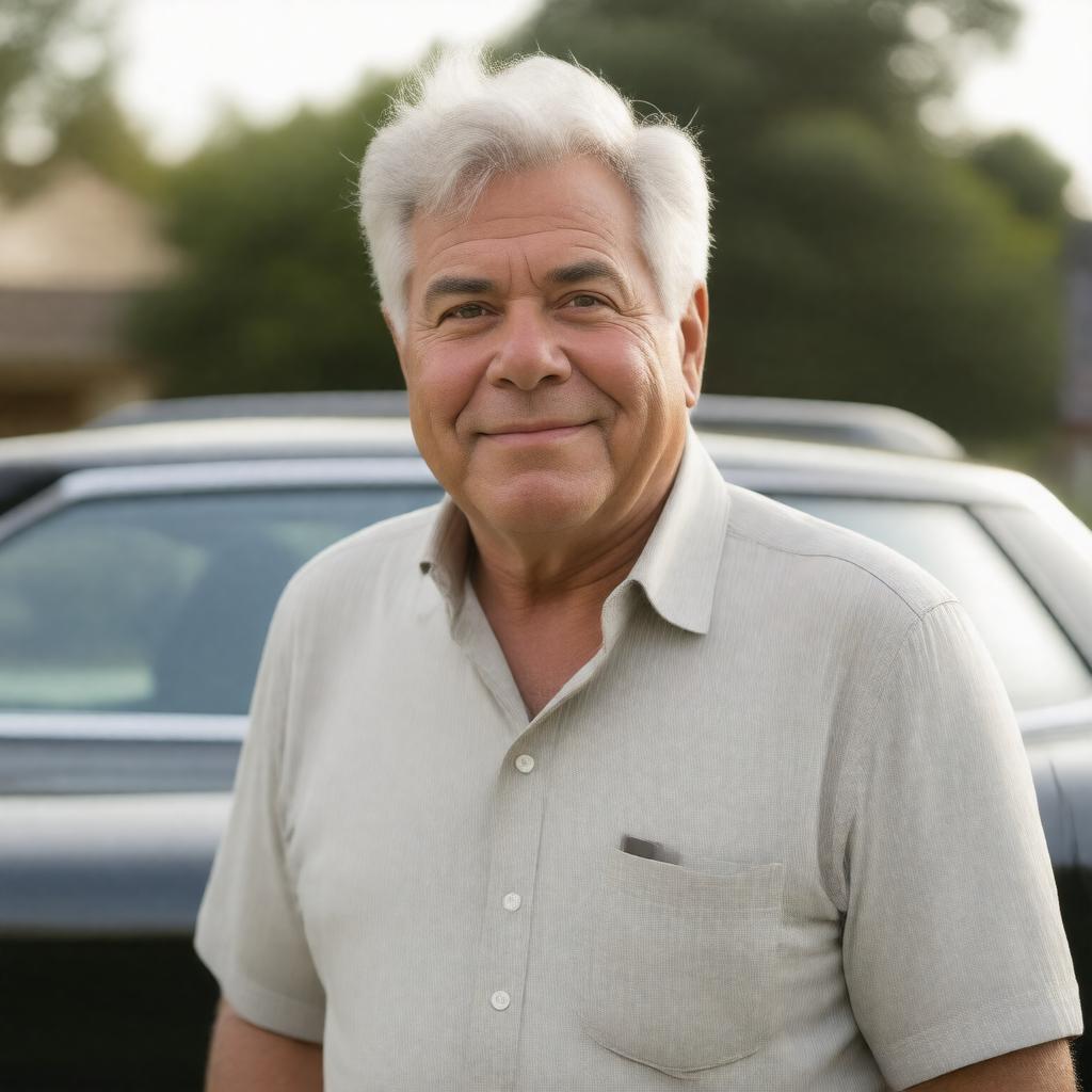 AI-created image of Jay Leno