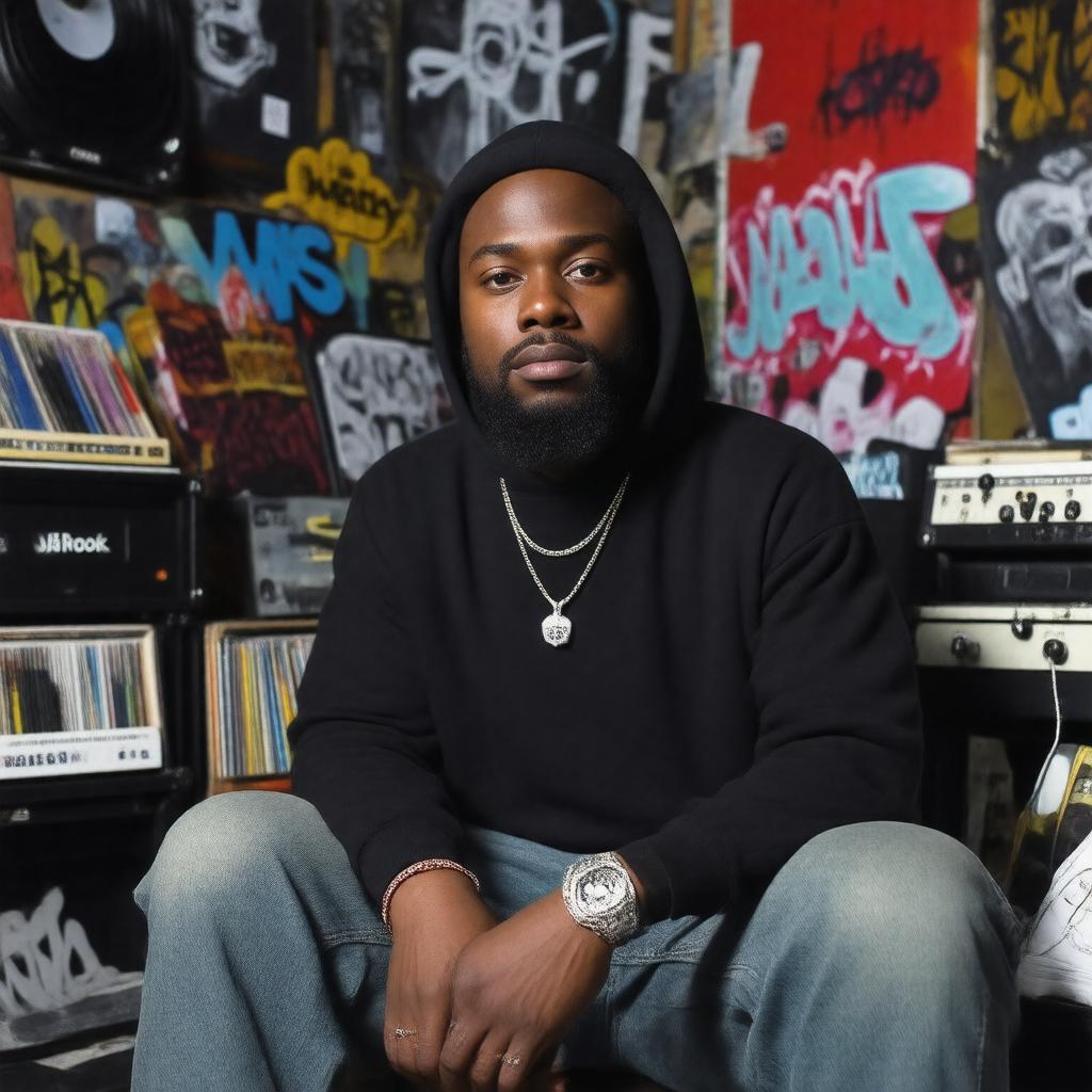 AI-created image of Jay Rock