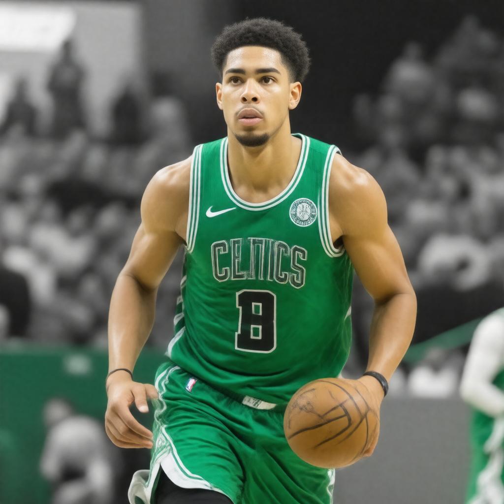 AI-created image of Jayson Tatum