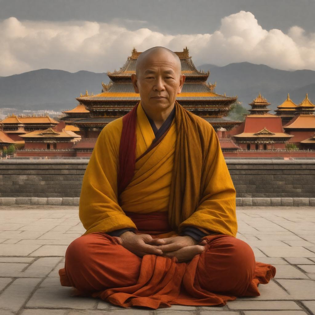 AI-created image of Je Tsongkhapa