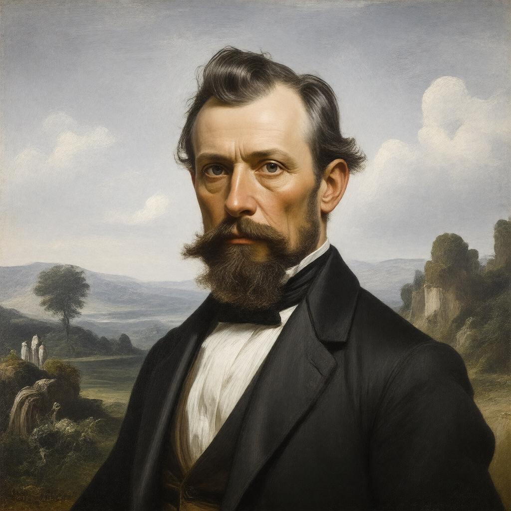 AI-created image of Jean-Baptiste-Camille Corot