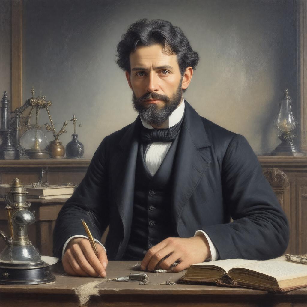 AI-created image of Jean-Baptiste Biot