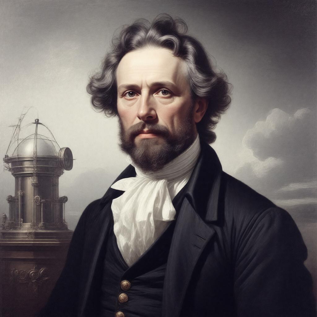 AI-created image of Jean-Baptiste Joseph Delambre