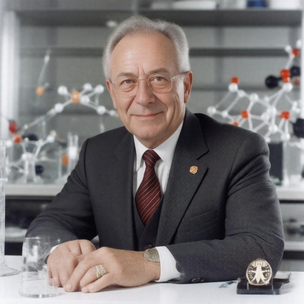 AI-created image of Jean-Marie Lehn