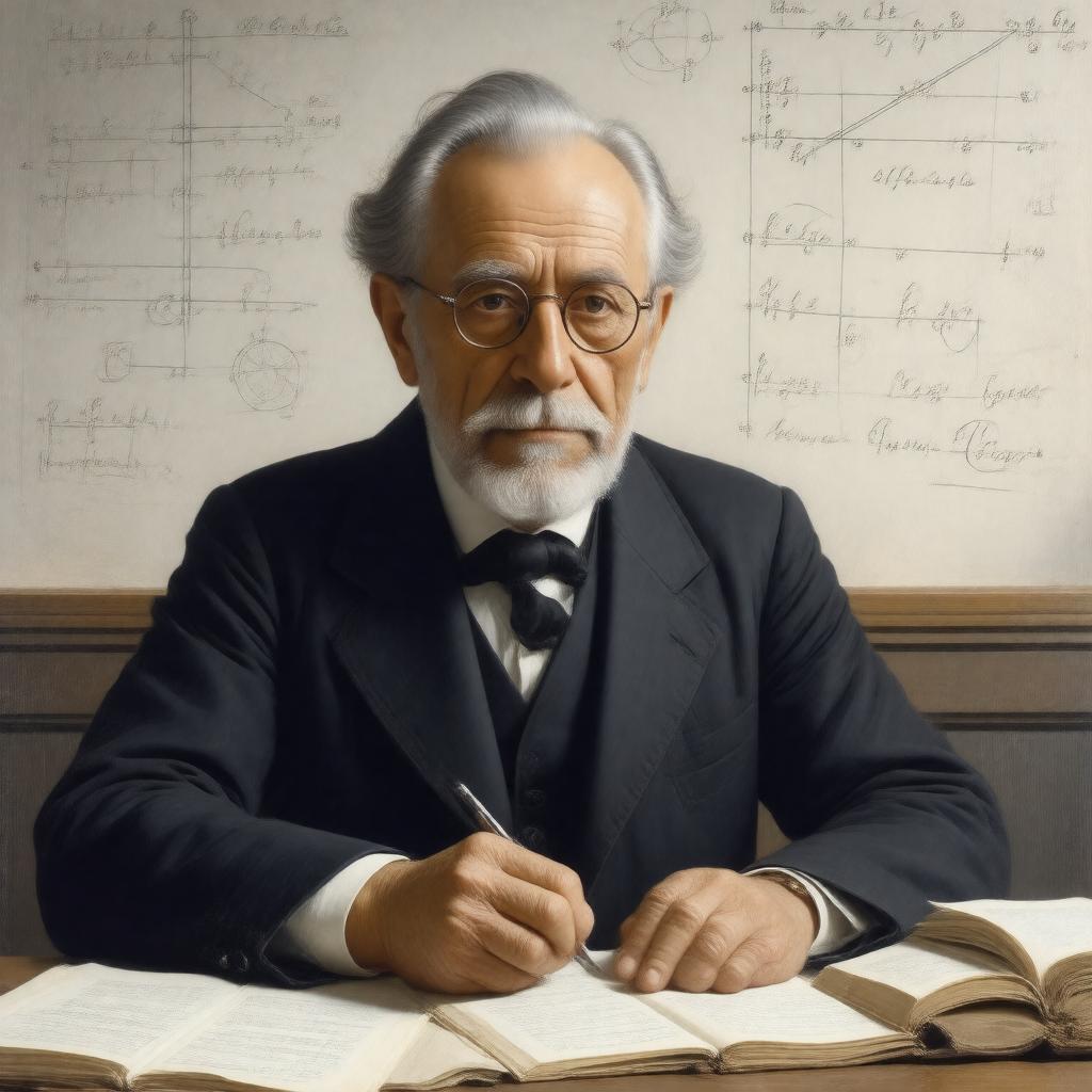 AI-created image of Jean-Pierre Serre