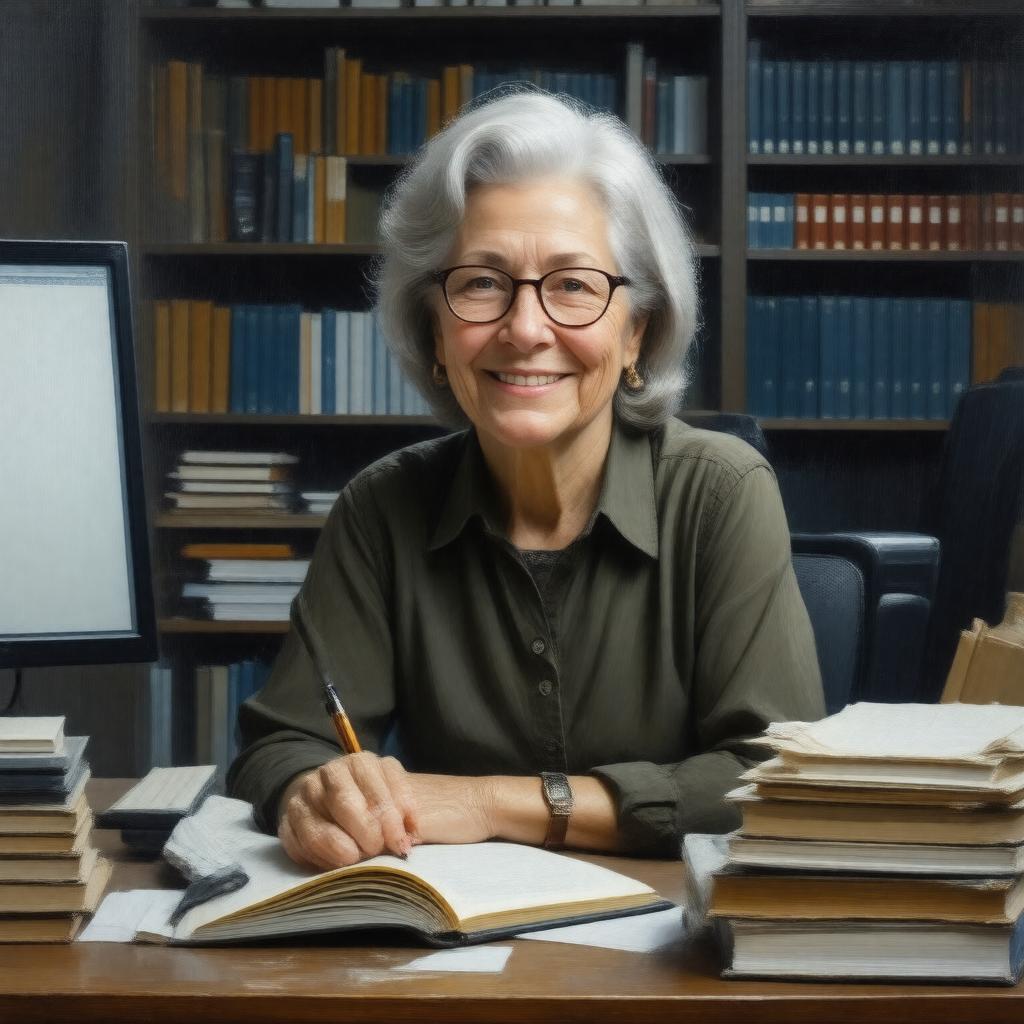 AI-created image of Jean Armour Polly