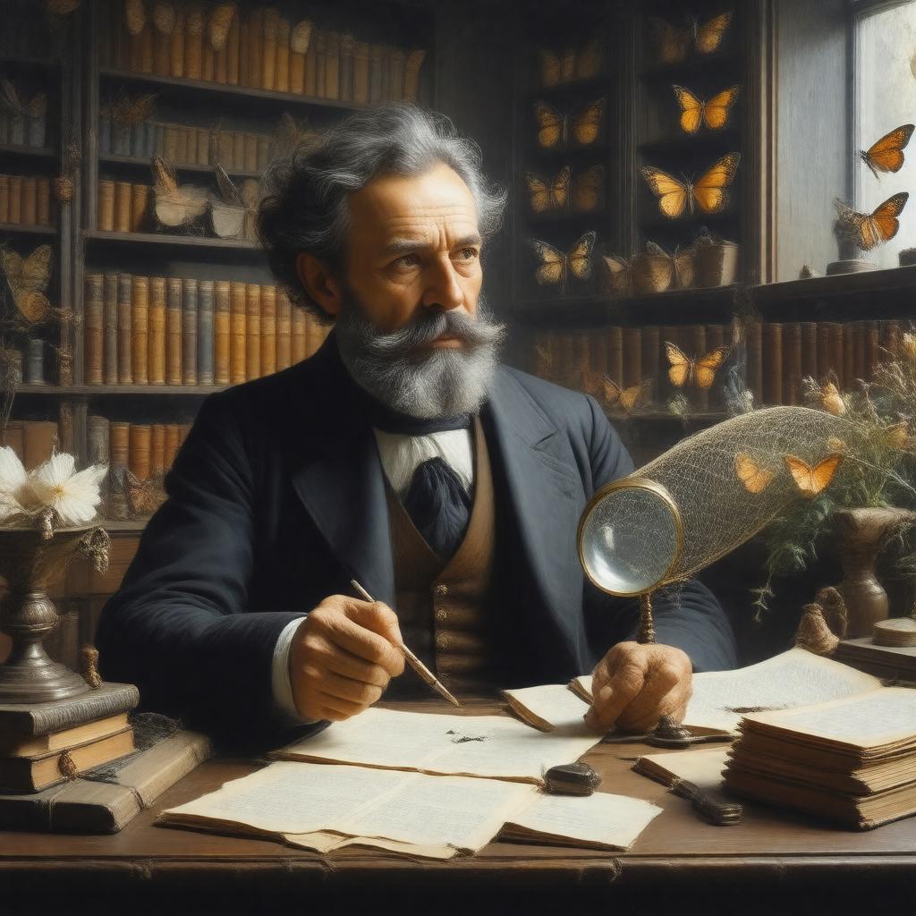 AI-created image of Jean Baptiste Boisduval