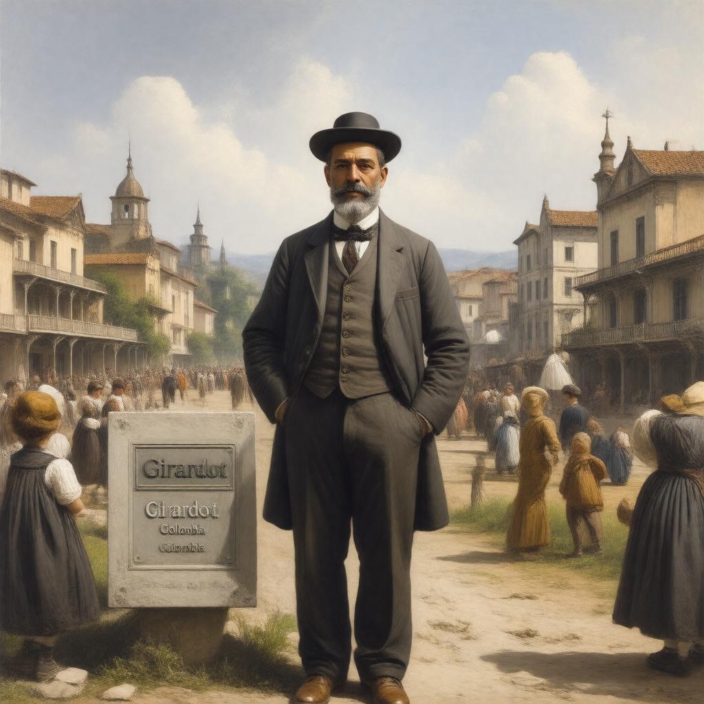 AI-created image of Jean Baptiste de Girardot