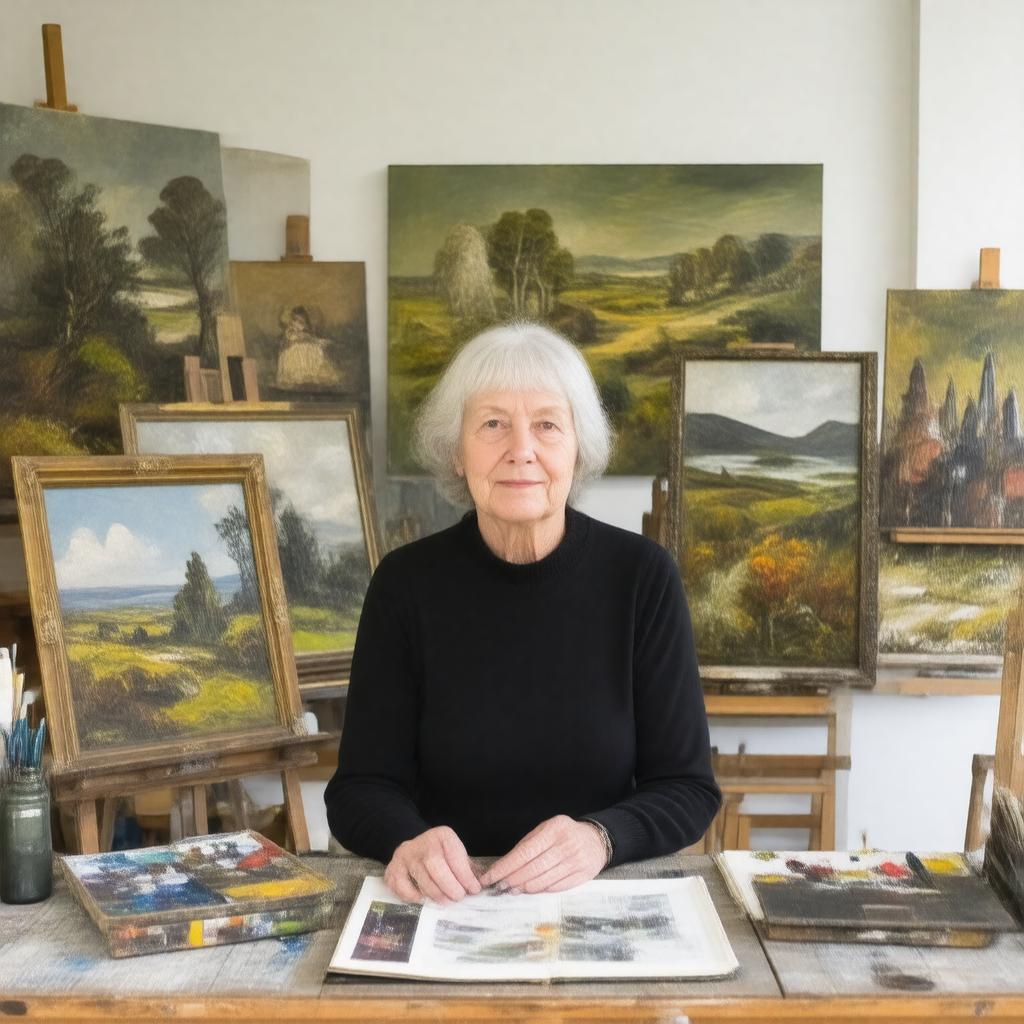 Click to view larger image AI-created image of Jean Browne Wallace